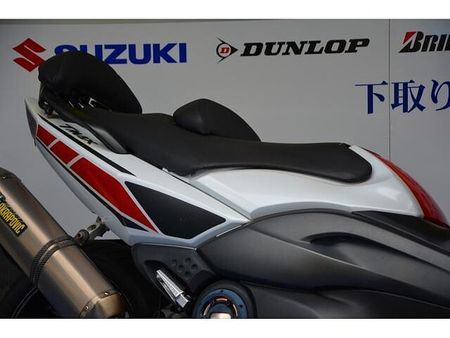 ヤマハ TMAX500 ストロボカラーの限定車を走り仕様のカスタム! 6