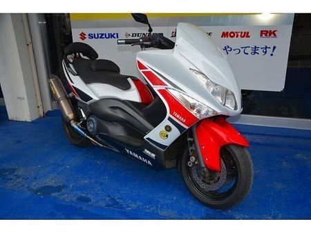 ヤマハ TMAX500 ストロボカラーの限定車を走り仕様のカスタム! 8