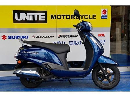 スズキ アドレス125 他社にないクラシカルデザインで人気の現行アドレス。走行距離少ない中古車です! 2