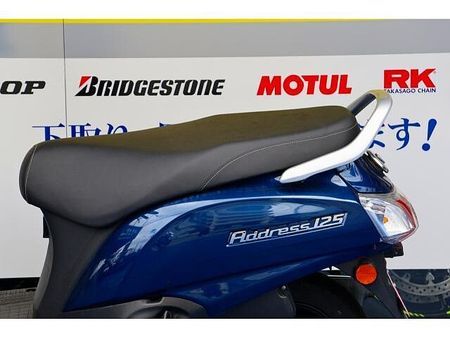 スズキ アドレス125 他社にないクラシカルデザインで人気の現行アドレス。走行距離少ない中古車です! 16