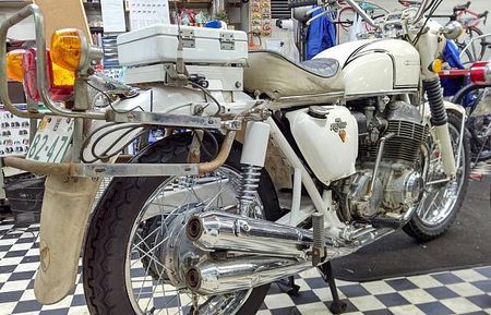 ホンダ CB750 p #cb750four ポリス p 白バイ 希少、本物 2