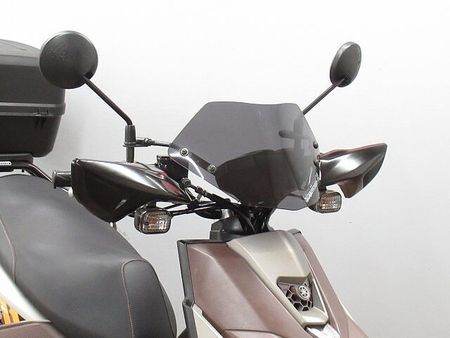 ヤマハ BWS125(ビーウィズ) BW’S125 最終型 国内仕様 ☆★メーターバイザー・トップケース付き!★☆ 17