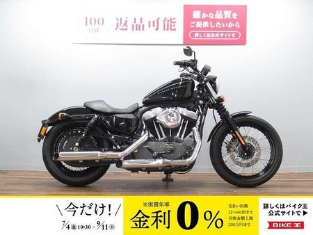 ハーレーダビッドソン XL1200N NIGHTSTER XL1200N ナイトスター 北米バロニーカットマフラー装備 ☆★S&Sエアクリ・WWリア 1