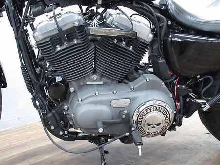 ハーレーダビッドソン XL1200N NIGHTSTER XL1200N ナイトスター 北米バロニーカットマフラー装備 ☆★S&Sエアクリ・WWリア 36