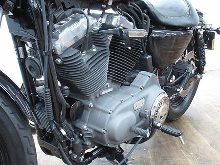 ハーレーダビッドソン XL1200N NIGHTSTER XL1200N ナイトスター 北米バロニーカットマフラー装備 ☆★S&Sエアクリ・WWリア 37