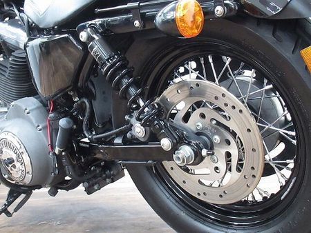 ハーレーダビッドソン XL1200N NIGHTSTER XL1200N ナイトスター 北米バロニーカットマフラー装備 ☆★S&Sエアクリ・WWリア 40