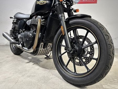 トライアンフ STREET TWIN ストリートツイン 2022年モデル ゴールドラインリミテッド 2WINツインショック 12