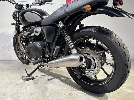トライアンフ STREET TWIN ストリートツイン 2022年モデル ゴールドラインリミテッド 2WINツインショック 31