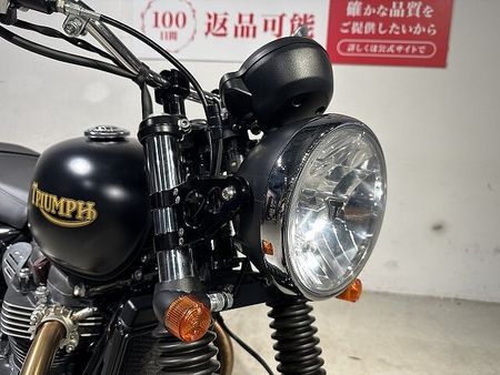 トライアンフ STREET TWIN ストリートツイン 2022年モデル ゴールドラインリミテッド 2WINツインショック 8