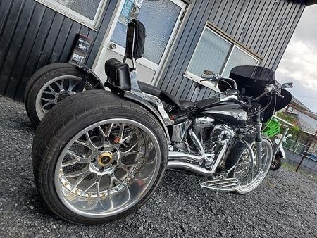 トライク トライク(1001cc〜) ハーレーダビッドソン サクマエンジニアリング製 FXSTトライク カスタム多数!すぐ乗れます! 3