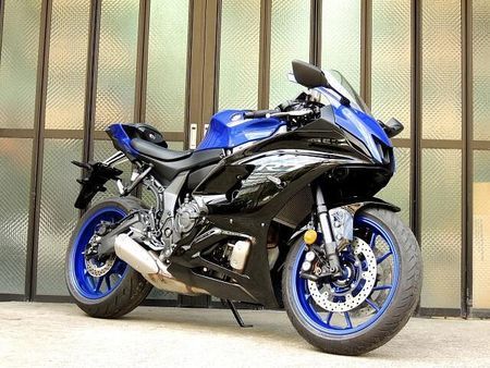 ヤマハ YZF-R7 ETC2.0車載器、TANAXスマートライドモニター装着 1