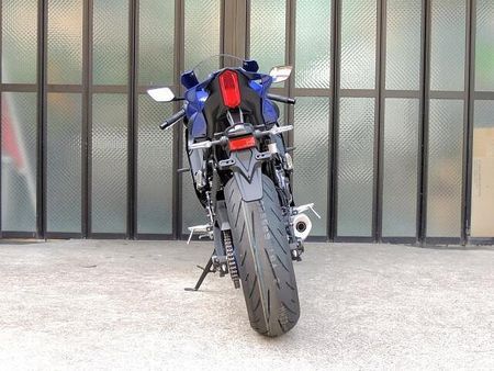 ヤマハ YZF-R7 ETC2.0車載器、TANAXスマートライドモニター装着 11