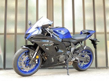ヤマハ YZF-R7 ETC2.0車載器、TANAXスマートライドモニター装着 2