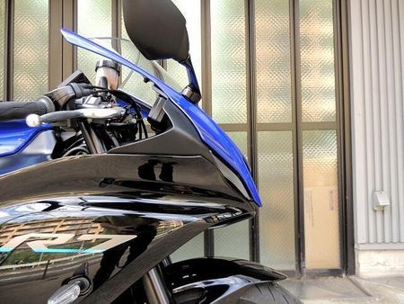 ヤマハ YZF-R7 ETC2.0車載器、TANAXスマートライドモニター装着 16