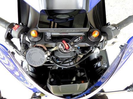 ヤマハ YZF-R7 ETC2.0車載器、TANAXスマートライドモニター装着 39