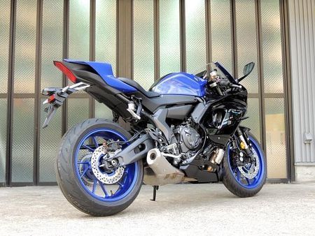 ヤマハ YZF-R7 ETC2.0車載器、TANAXスマートライドモニター装着 5