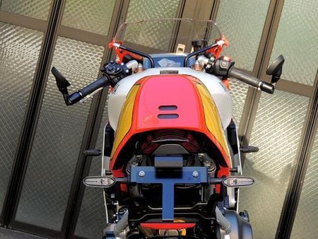 ヤマハ XSR900 フェンダーレス・アンダーカウル・シートカウル装着 12