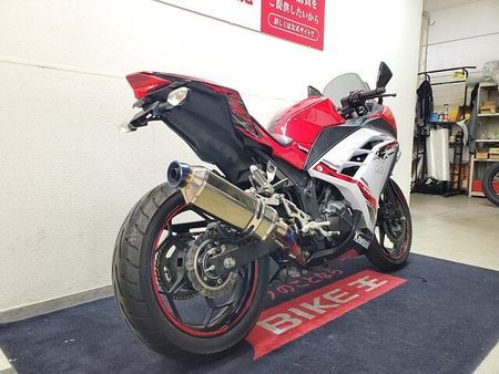カワサキ ニンジャ 250 NINJA250 2013年モデル BEETナサートマフラー、ステップ グリップヒーター 4