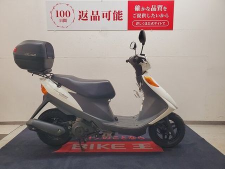 スズキ アドレスV125 アドレスV125 2005年モデル リヤボックス装備!! 2