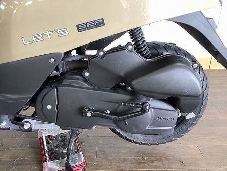 スズキ レッツ(4サイクル) レッツ / 2024年モデル / ワンオーナー / サンディベージュ!! 32
