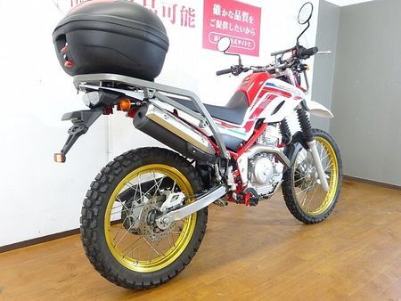 ヤマハ セロー 250 SEROW 250 FINAL EDITION スクリーン/リヤキャリア/リヤボックス 3
