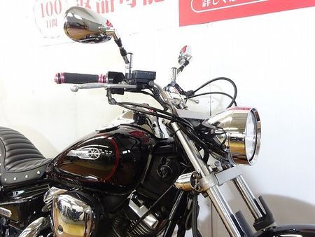 ヤマハ ドラッグスター 250 ドラッグスター250 カスタムハンドル/コブラシート/CCバー/デグナーサドルバッグ 5