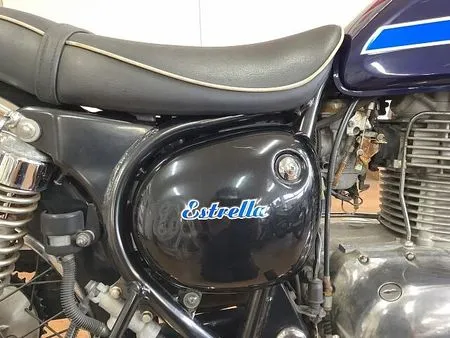 カワサキ エストレヤRS 【スピード納車】エストレヤRS サイドバッグサポート キャブレター BJ250A型 200 21