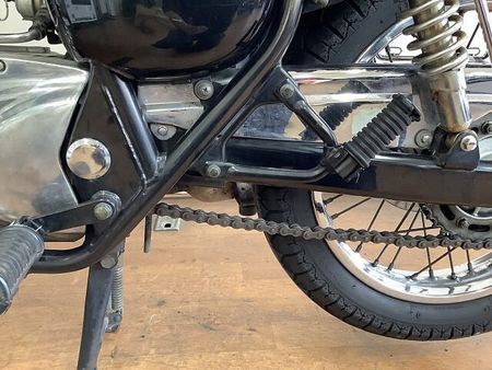 カワサキ エストレヤRS 【スピード納車】エストレヤRS サイドバッグサポート キャブレター BJ250A型 200 34