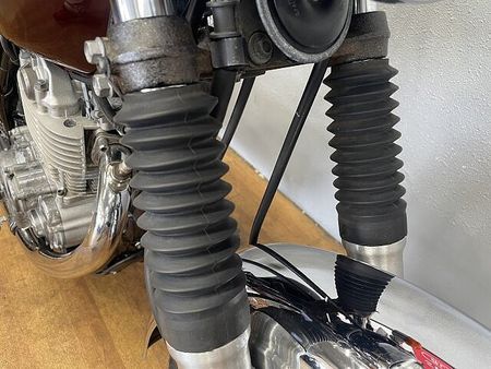 ヤマハ SR400 SR400 2014年モデル リアキャリア装備 ハンドルカスタム! 10