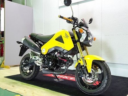 ホンダ グロム GROM(グロム) 2013年モデル/HURRICANEハンドル/オーバーレーシングステッ 2