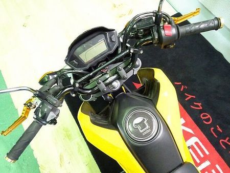 ホンダ グロム GROM(グロム) 2013年モデル/HURRICANEハンドル/オーバーレーシングステッ 23