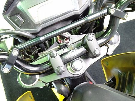 ホンダ グロム GROM(グロム) 2013年モデル/HURRICANEハンドル/オーバーレーシングステッ 9