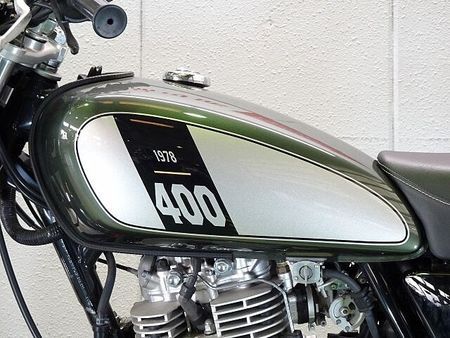 ヤマハ SR400 SR400 2016年モデル/インジェクション/政府認証デイトナ製カスタムマフラー装備 12