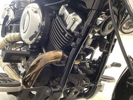 ヤマハ ドラッグスター400 Drag Star Classic 400 エイプハンガー コブラシート デグナーサイドバ 30