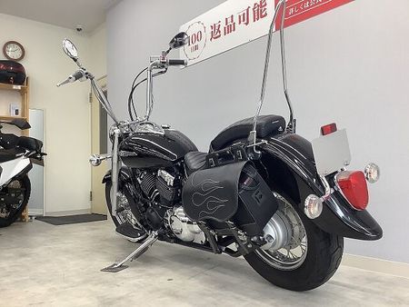 ヤマハ ドラッグスター400 Drag Star Classic 400 エイプハンガー コブラシート デグナーサイドバ 6