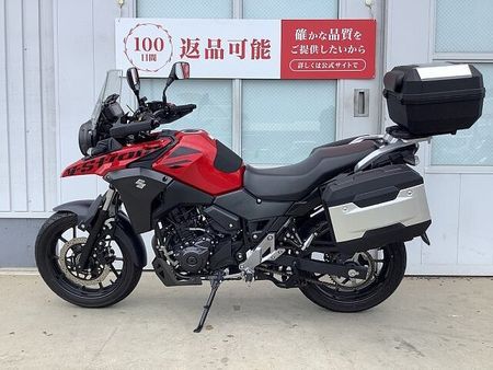 スズキ Vストローム250 Vストローム250 フルパニア装備で荷物の積載可能! 2
