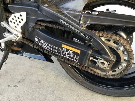 ホンダ CBR600RR CBR600RR エンジンスライダー・インナーリアフェンダー装備! 10