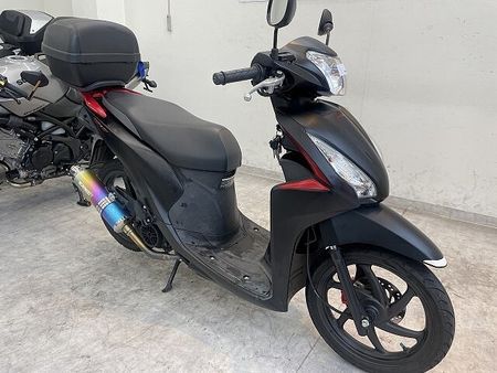 ホンダ ディオ110 DIO110 2019年モデル/リアボックス付き/モリワキマフラー/ 2