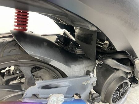 ホンダ ディオ110 DIO110 2019年モデル/リアボックス付き/モリワキマフラー/ 17