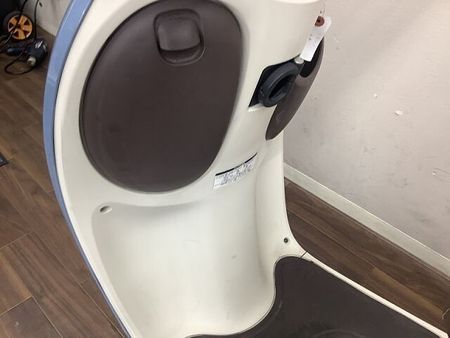 ホンダ ジョルノ ジョルノ 曲線を基調にしたレトロなフォルムに定評ある1台!綺麗なボニーブルーのデラックス♪ 34