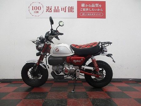 ホンダ モンキー125 モンキー125 2022年モデル 5速MT/Gクラフト製フロントキャリア/タケガワ製リアキ 2