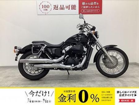 ホンダ VT400S VT400S フルノーマル・2011年モデル ティアドロップタンク、2本出しマフラー、クロ 1