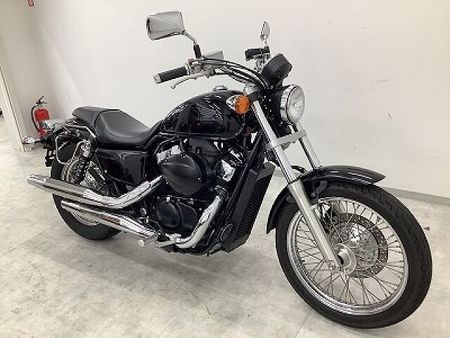 ホンダ VT400S VT400S フルノーマル・2011年モデル ティアドロップタンク、2本出しマフラー、クロ 3