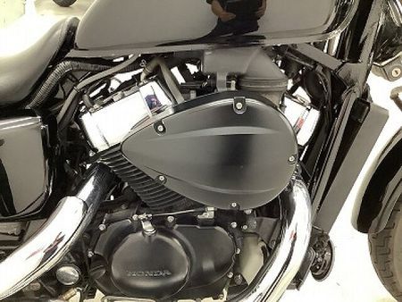 ホンダ VT400S VT400S フルノーマル・2011年モデル ティアドロップタンク、2本出しマフラー、クロ 26