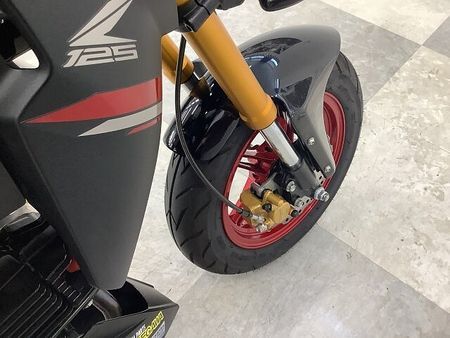 カワサキ Z125 プロ Z125PRO YSSリアサス・マフラーなどカスタム多数 38