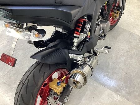 カワサキ Z125 プロ Z125PRO YSSリアサス・マフラーなどカスタム多数 9