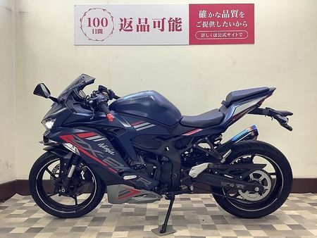 カワサキ ZX-25R ZX-25R SE シックなカラーリングの中に派手な差し色が目を惹く2022年モデル!ビー 4