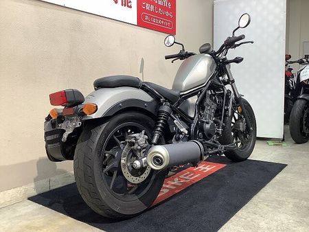 ホンダ レブル 250 REBEL 250 サイドバック 2017Nモデル インジェクション マットシルバー 4