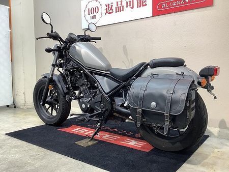 ホンダ レブル 250 REBEL 250 サイドバック 2017Nモデル インジェクション マットシルバー 7