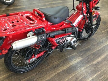 ホンダ CT125 ハンターカブ CT125 HUNTER Cub モリワキマフラー サイドバッグ 社外スクリーン フォグラ 22